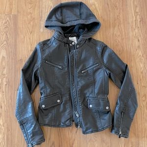Free People Leather Jacket